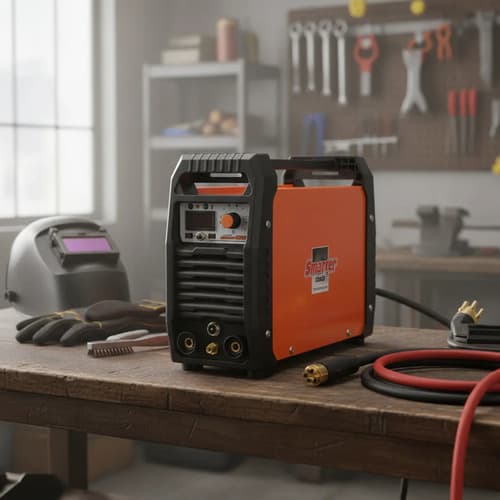 Soldadora Inverter Startig 200 Smarter Tig 200 Mma 180 Amp Naranja