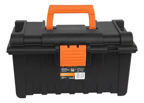 Caja De Herramientas Truper 16 Pulgadas (41 X 23 X 22) Negro
