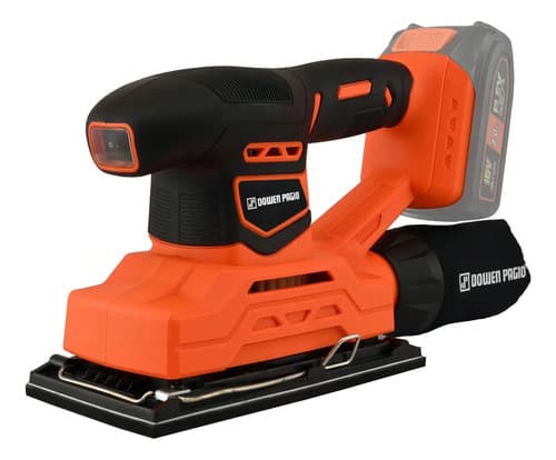 Lijadora Orbital Flex One Inalambrica Sola Dowen Pagio Naranja