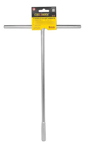 Llave Dado Tipo T Crownman Hay Desde 14 A 17 Mm Industrial Plateado