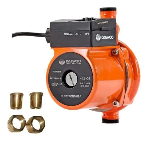Bomba Presurizadora Daewoo 100w Eleva 9m Press 10bar 1.5m3/h