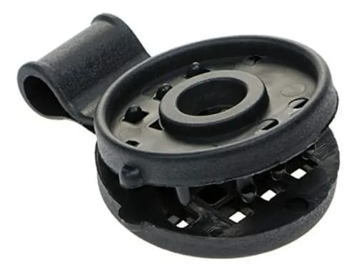 Broche Redondo Malla Sombra Resistente Tushop Negro 100 Unidades Uv