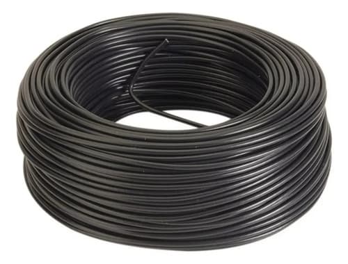 Rollo Cable Bajo Goma 3x2 Mm Negro - Tramo X 50 Metros
