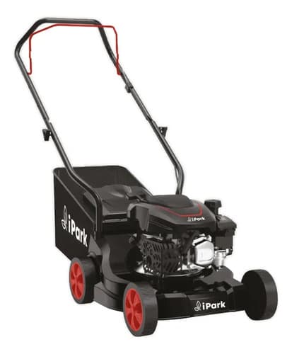 Cortacesped 4hp 16 Con Recolector 35lts Ipark Negro