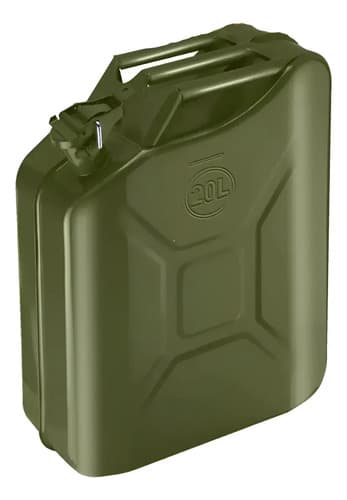 Bidon Metalico Verde 20lt Wadfow Wqy1320