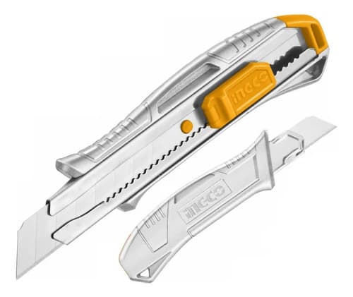 Trincheta 18mm Cuerpo Aluminio Hkns11807 Ingco