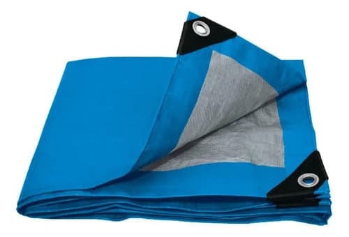 Lona Polietileno 4x5 Impermeable Para Exterior Reforzada