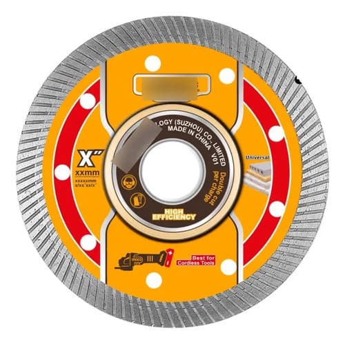 Disco Diamantado Ultrafino 115 X 22.2mm Ingco Dmd051151 Gris