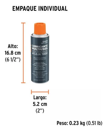 Lubricante Multiuso Afloja Todo 235ml Truper 13469