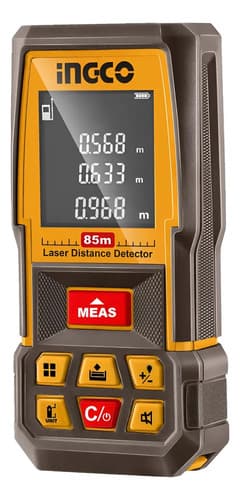 Medidor De Distancia Laser 85m Ingco Hldd07085