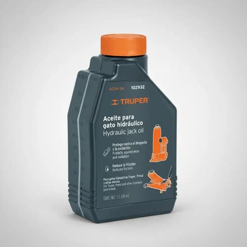 Aceite Hidraulico Para Gatos 1 Litro Truper 102932
