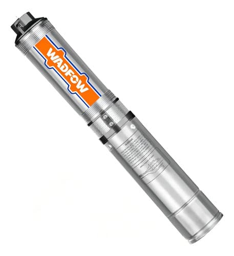 Bomba Sumergible Pozo Profundo 750w 4 Pulgadas Wadfow Color Plateado