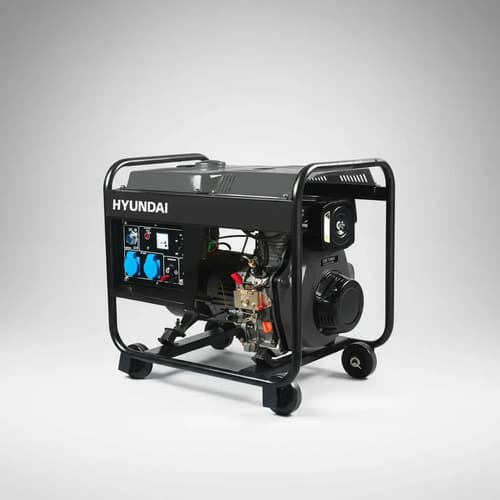 Generador Diesel Monofásico Arranque Eléctrico 8 Kva Hyundai 070g