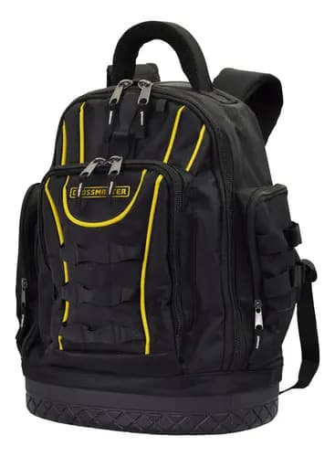 Mochila Porta Herramientas Base Rígida Crossmaster 9930952 Color Negro