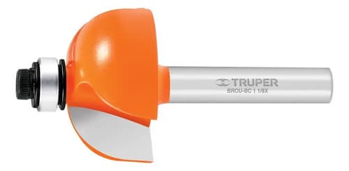 Fresa Bocel Cuarto 1-1/8' Con Balinera Marca Truper