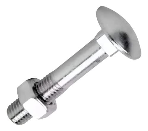 Tornillo O Bulón Para Madera 5/16 X 4 10 Unid. Completo