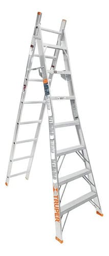 Escalera De Aluminio Multipropósito Truper 16747
