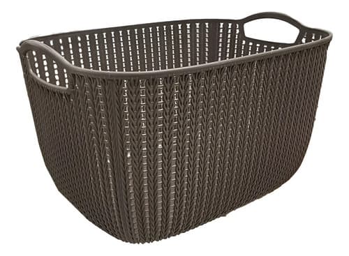 Ceso Organizador Canasto Con Asas - 7 Lts Ratan Cafe