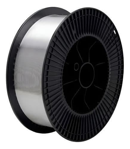 Alambre Flux Para Soldadura De Acero Multiuso De 5 Kg Megas Tools Plateado