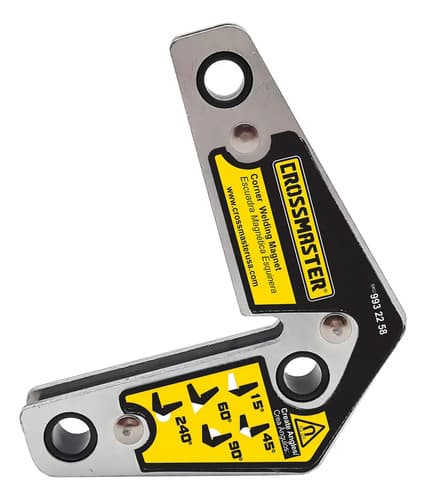 Escuadra Magnética Esquina 11kg 5ángulos Crossmaster 9932258