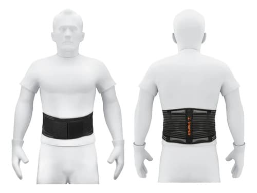 Faja Lumbar Tipo Cinturón De Malla Transpirable Ch Truper