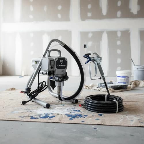Equipo De Pinturas Airless R450 1.2hp Profesional Rong Peng