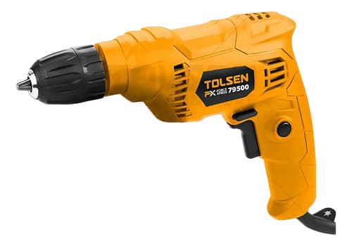 Taladro 10mm 400w Tolsen 79500 Color Naranja Frecuencia 50 Hz
