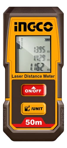 Medidor De Distancia Laser Ingco 0,5-50 M Distancia