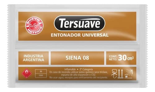 Entonador Tersuave Universal 30 Cc - Mix Color Siena