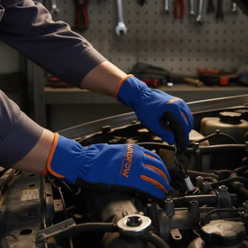 Guantes Para Mecánico Wadfow Wmg1e02 -
