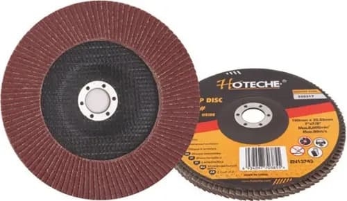Disco Flap 4 1/2 Para Desbaste Pulido Grano 60 Hoteche X10