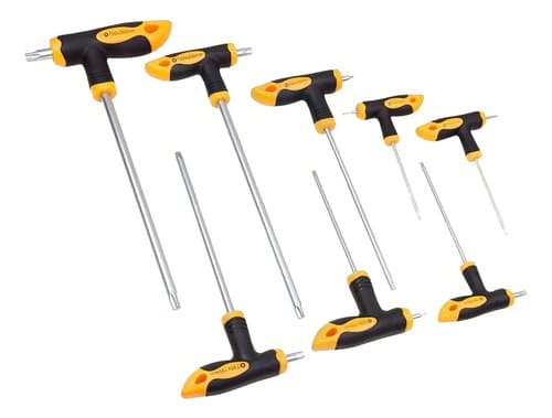 Juego Set De Llaves T Tipo Torx 8 Pzas Tolsen 20061