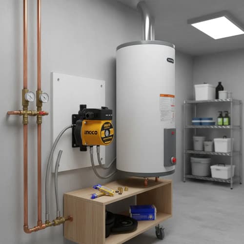 Bomba 120w Elevador De Presión D Agua Baño Cocina Ingco