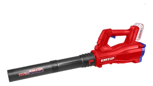 Sopladora A Bateria P20s 115km/h Industrial Emtop Color Rojo Sin Bateria
