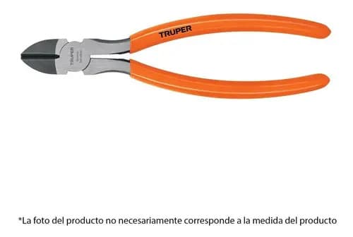 Pinza Corte Diagonal 7'' Truper 17313