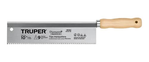 Serrucho Truper Ebanista 10 Pulgadas Stcx-10