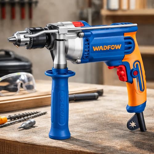 Taladro Percutor Makute 1020w, 13mm, 1 Año Garantía. Hnt Azul 50hz 60hz