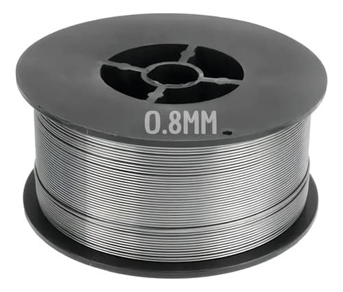 Alambre Flux Para Soldar 0.9 Bobina 5kg Cable Flux -sc Plateado