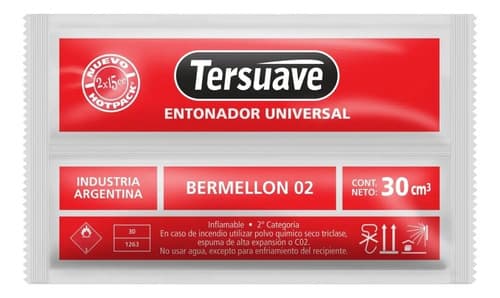 Entonador Tersuave Universal 30 Cc - Mix Color Bermellón