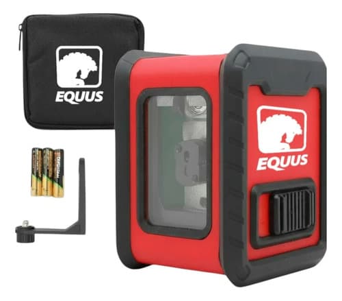 Nivel Láser Imantado 2 Líneas Equus + Placa Magnética