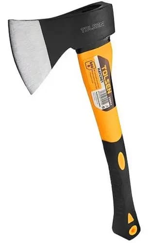 Hacha De Mano Anatómico Fibra Goma Acero Carbono 600grs
