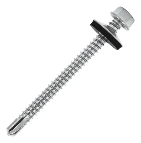 Tornillos Chapa Hex Punta Mecha Autorroscante 50mm X 200 Uni