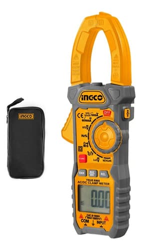 Multitester Digital Con Pinza Amperimetrica Ingco Dcm100014