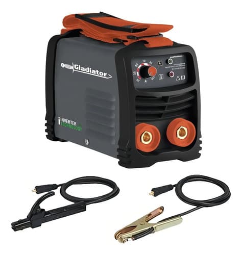 Soldadora Inverter Para Electrodo Mma 100 Amp Gladiator Color Gris