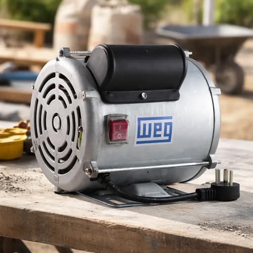 Motor Hormigonera 1 Hp 750w 1 Año Garantia Argentino
