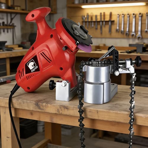 Afilador De Cadena De Motosierra Equus 250w Código: Es002 Rojo