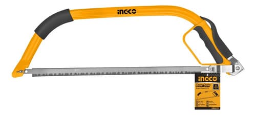 Ff Arco De Sierra Montaraz 61cm Trozador Poda Leña Ingco Naranja
