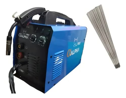 Soldadora Inverter Mig/mag Electrodo Alpha Pro 160a Monofásica Azul