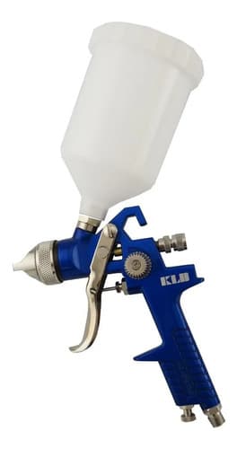 Pistola Eléctrica Para Pintar Gravedad Kld Kld3025 De 600ml