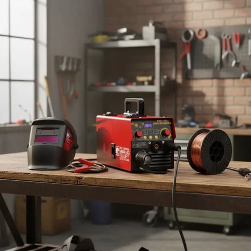 Soldadora Equus Flux Mig Mma/tig 120a +mascara + 1kg Alambre Rojo